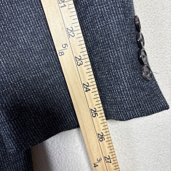 Lauren Ralph Lauren Mens 48R Blazer Sport Coat 100% Wool Mini Herringbone - Picture 8 of 10